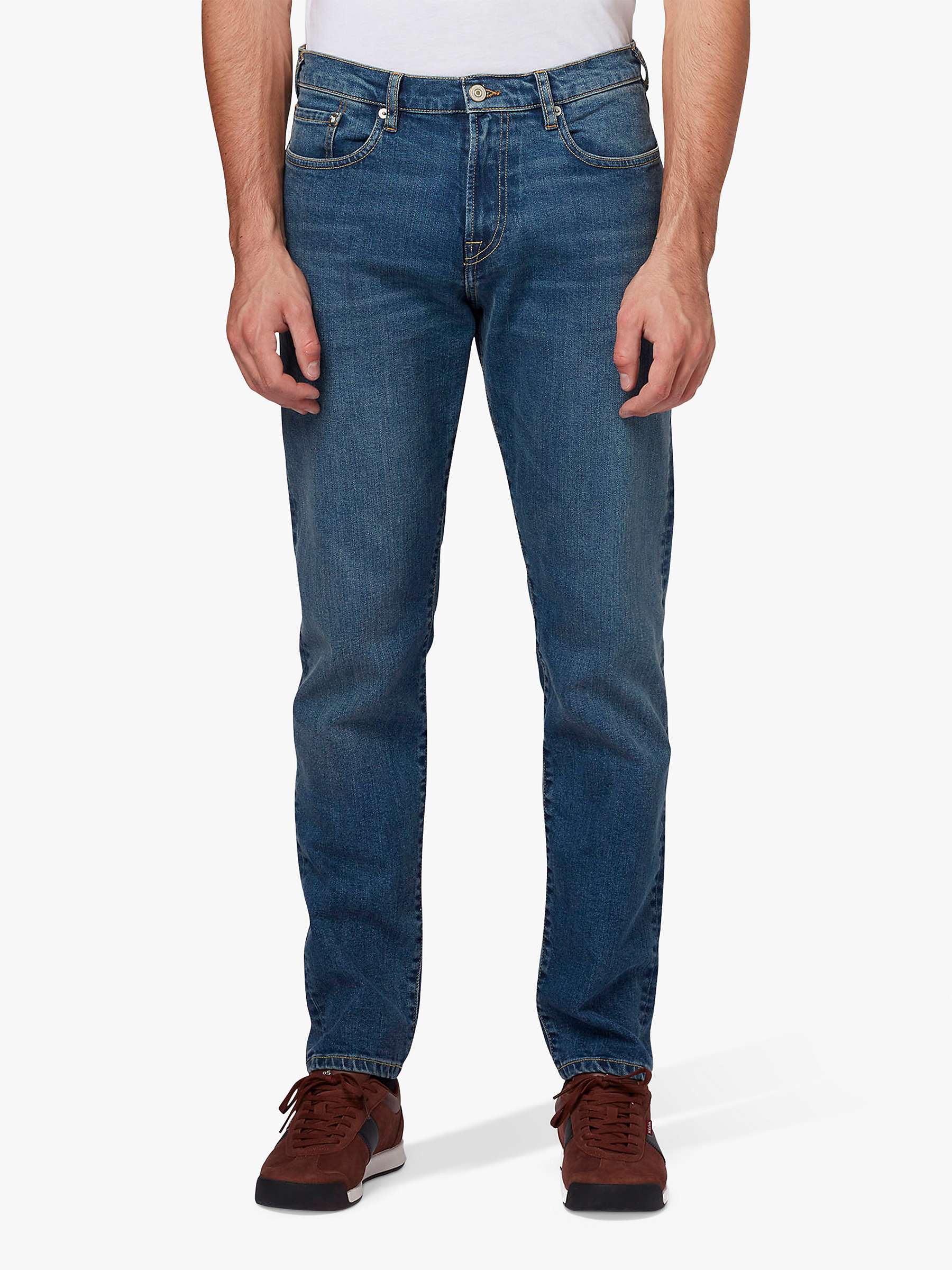 Paul Smith Tapered Jeans, Blue at John Lewis & Partners