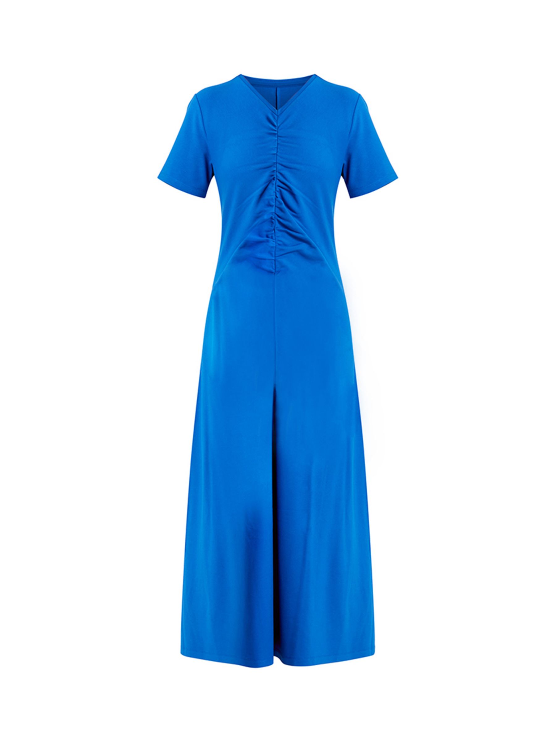 Helen McAlinden Finnley Ruched Jersey Dress, Cobalt Blue, S