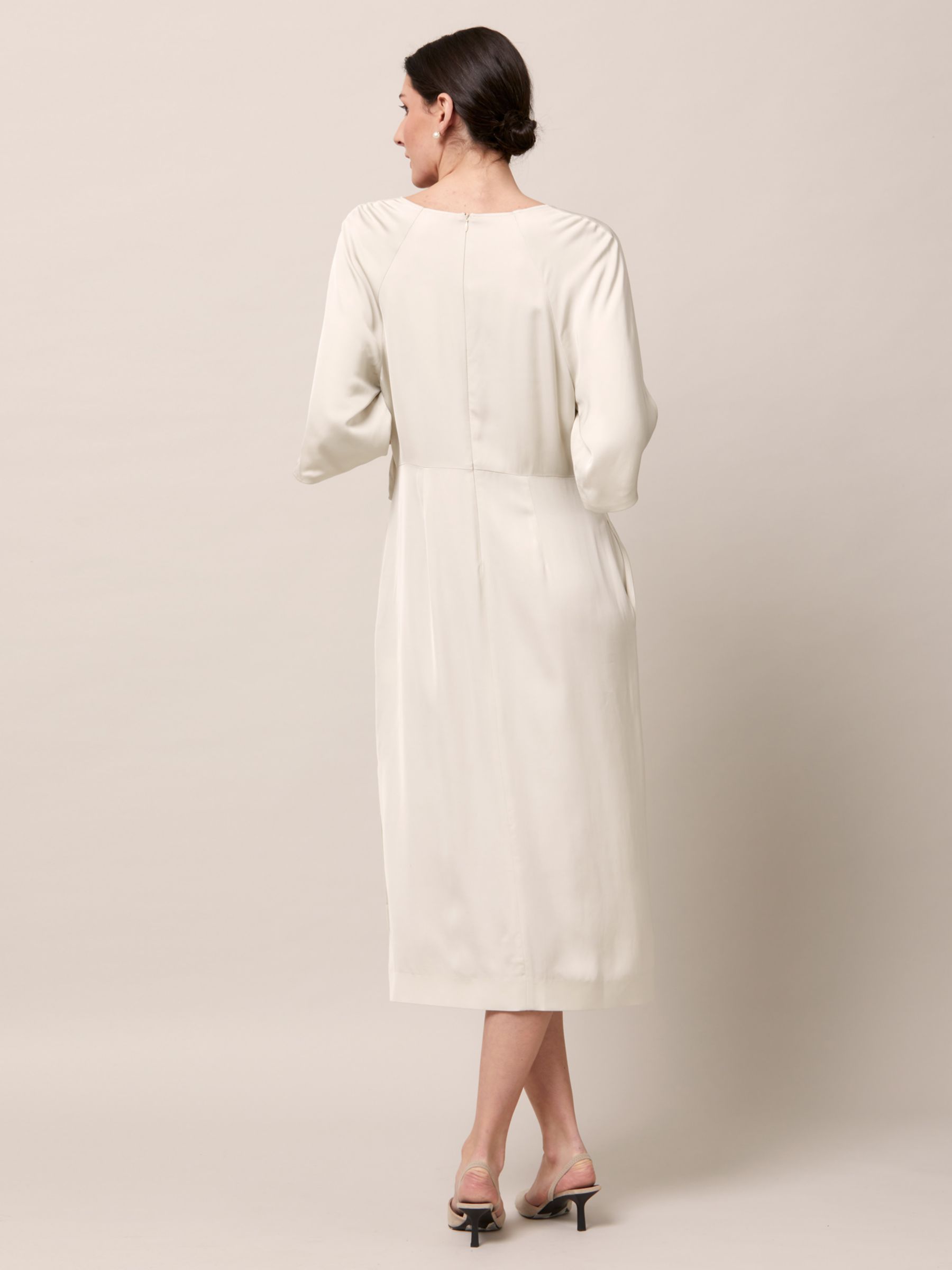 Buy Helen McAlinden Ailbhe Silver Birch Dress, Silver Online at johnlewis.com
