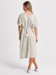 Helen McAlinden Kehlani Plain Linen Dress, Oatmeal
