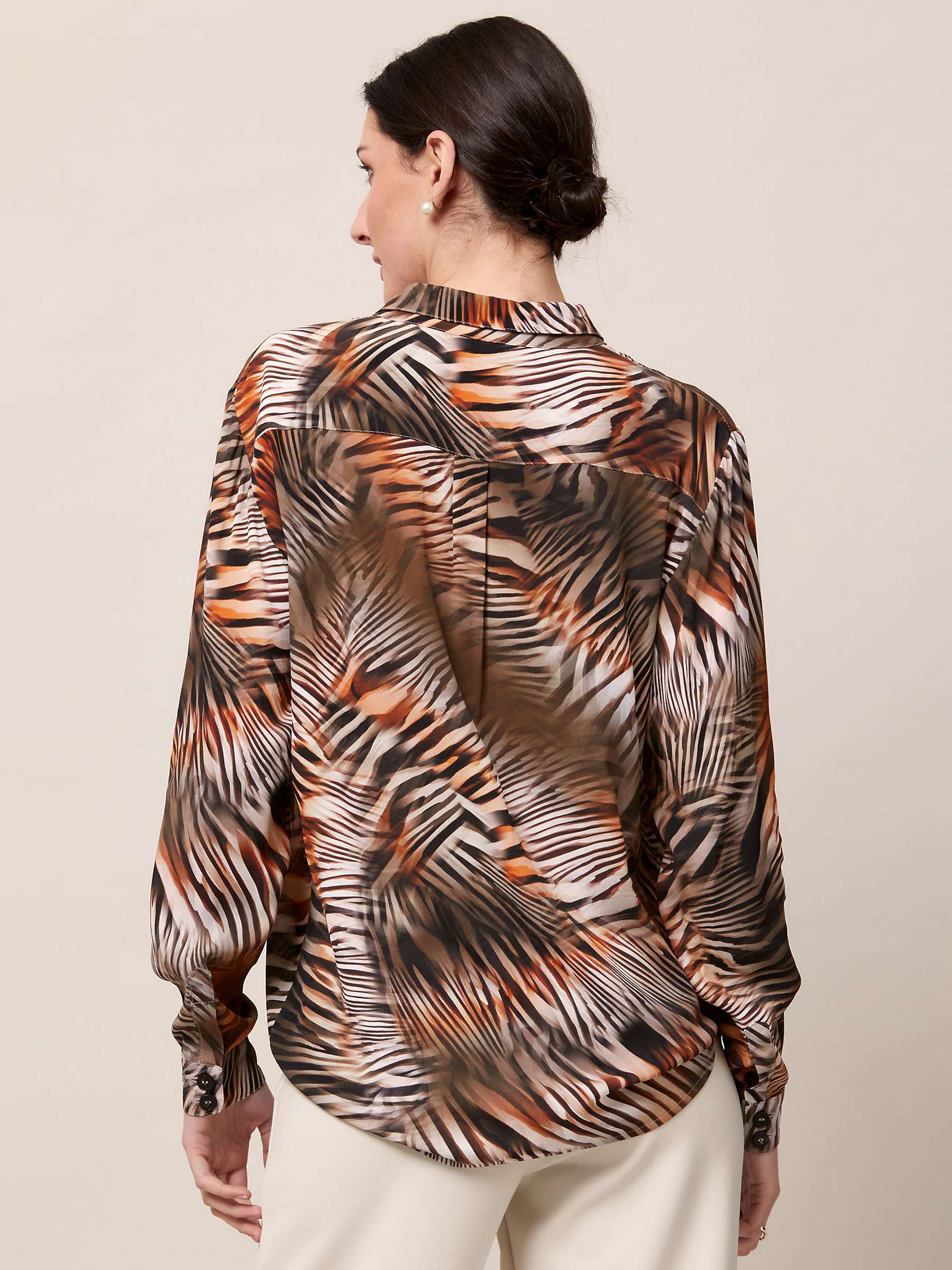 Buy Helen McAlinden Ella Zebra Print Utility Shirt, Multi Online at johnlewis.com