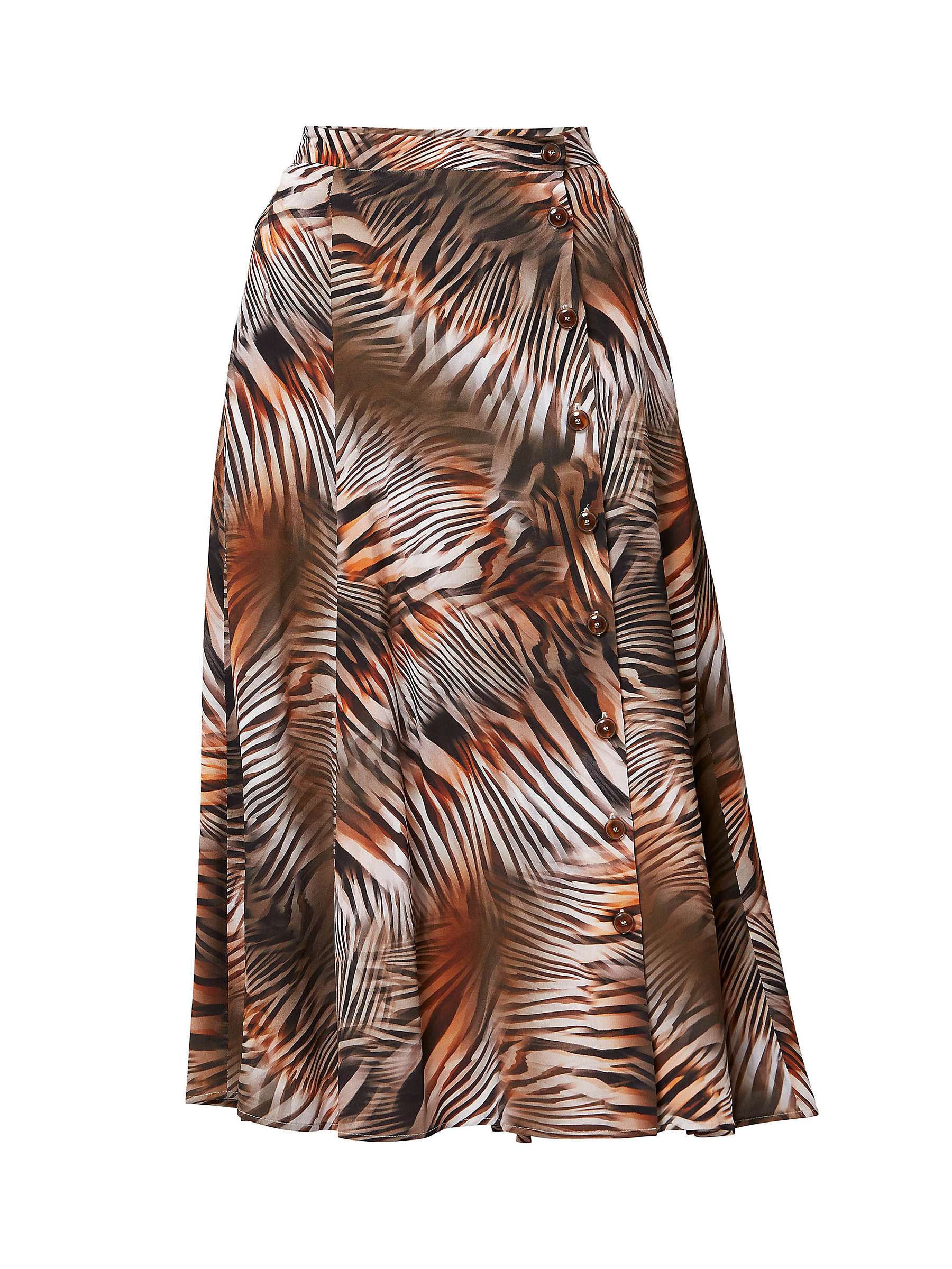 Buy Helen McAlinden Saddie Zebra Print Skirt, Multi Online at johnlewis.com