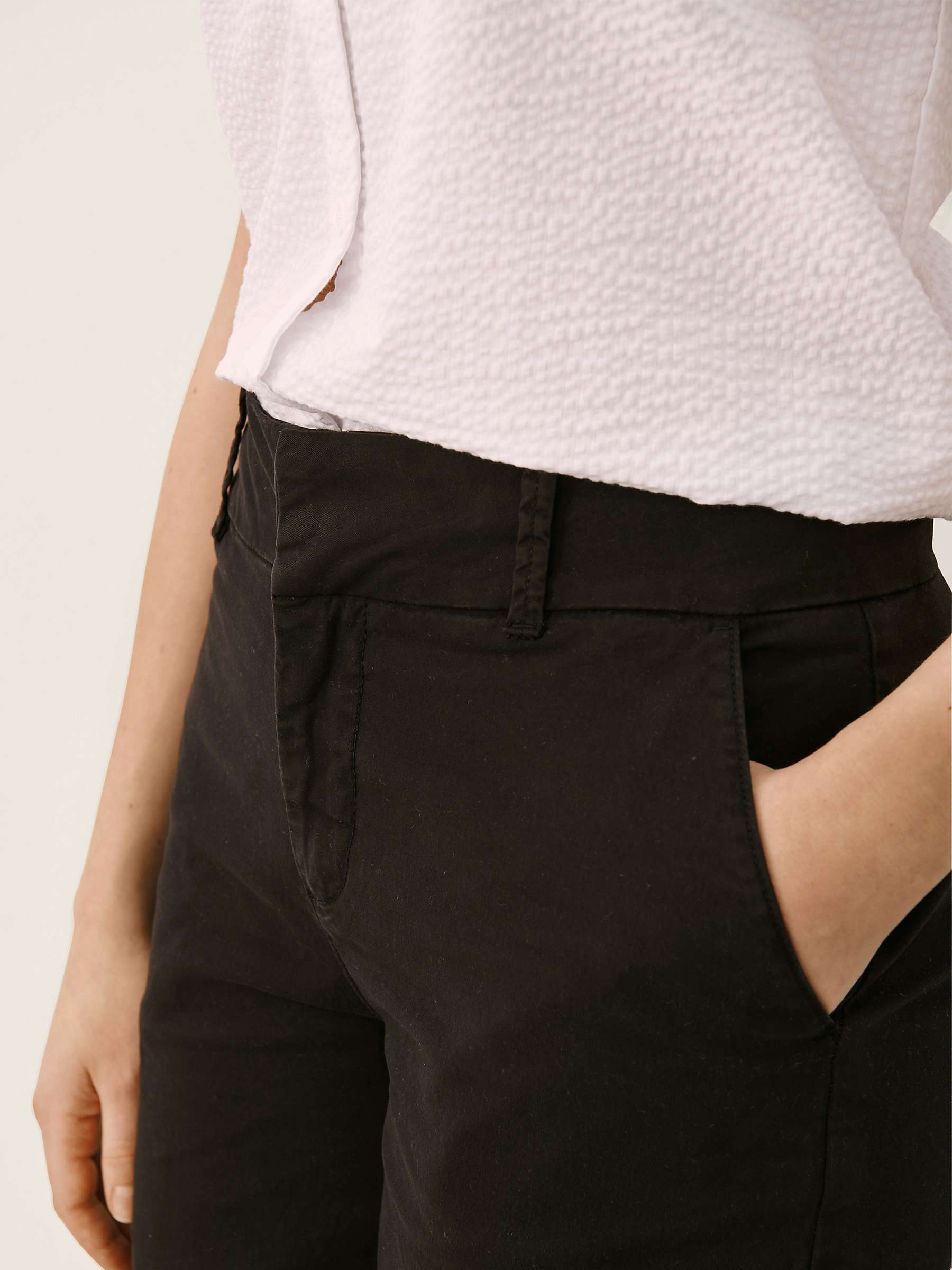Buy Part Two Soffas Plain Shorts, Black Online at johnlewis.com