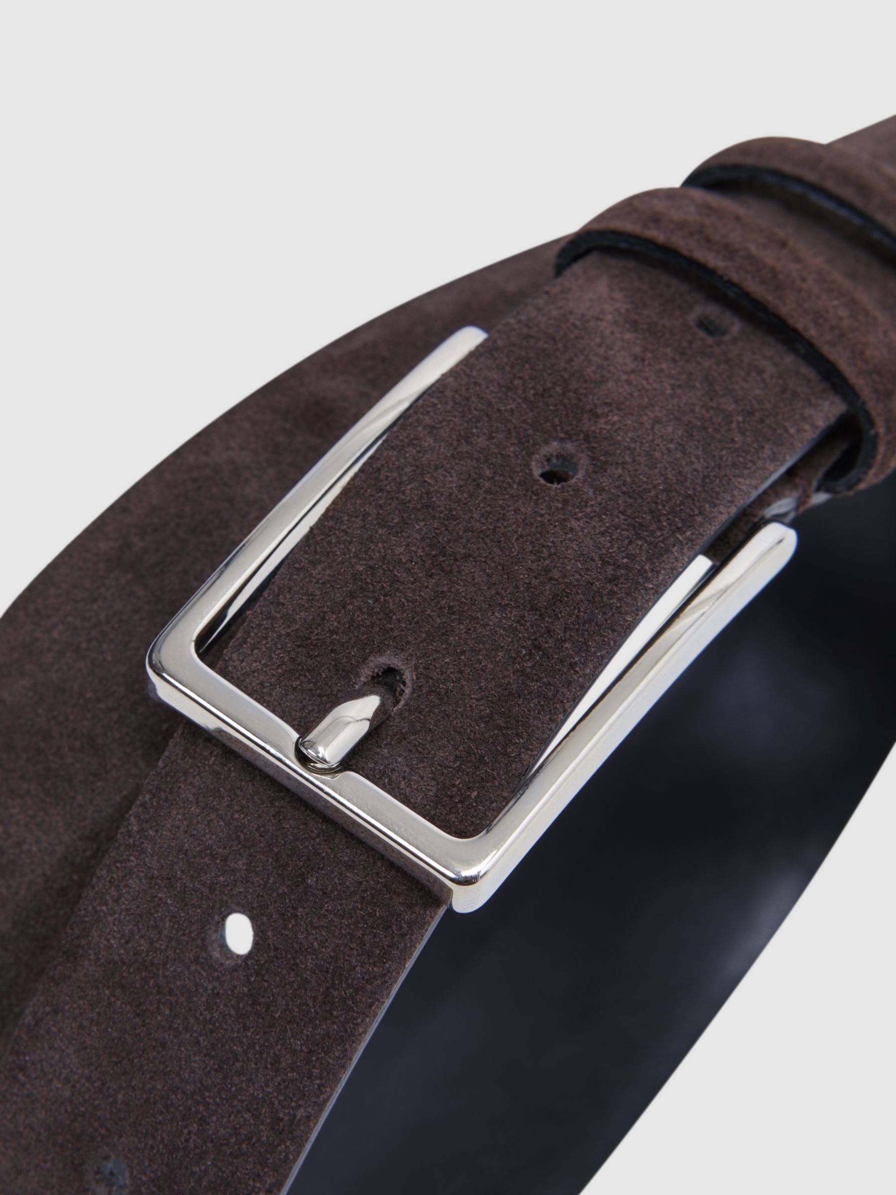 Buy Reiss Dante Suede Leather Belt Online at johnlewis.com