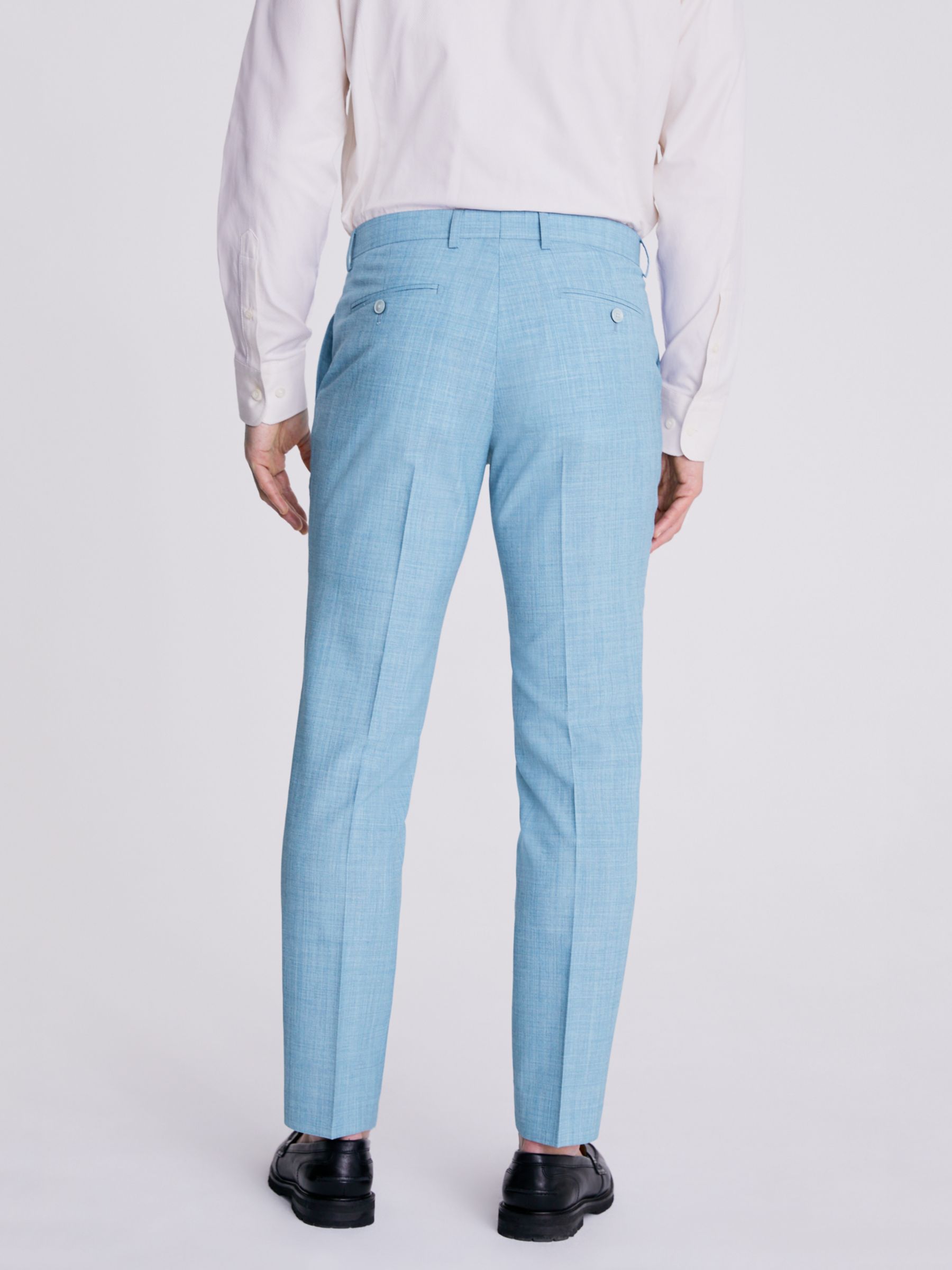 French Connection Slim Fit Light Blue Trousers