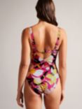 Ted Baker Zayly Abstract Floral Balcony Swimsuit, Multi