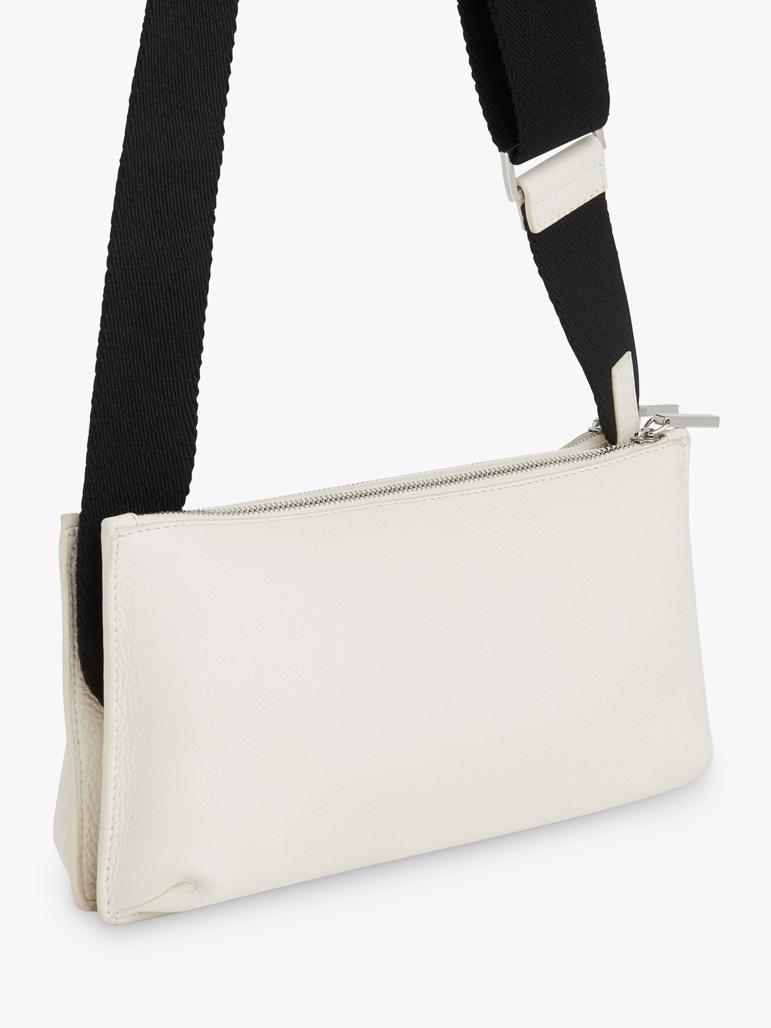 Buy Whistles Kai Leather Double Pouch Bag Online at johnlewis.com