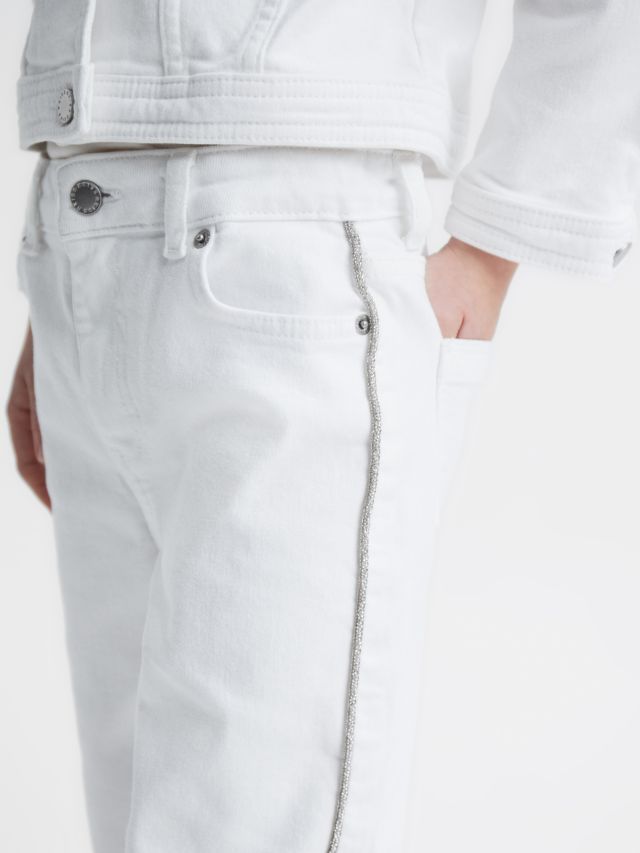 Sparkly side stripe on sale jeans