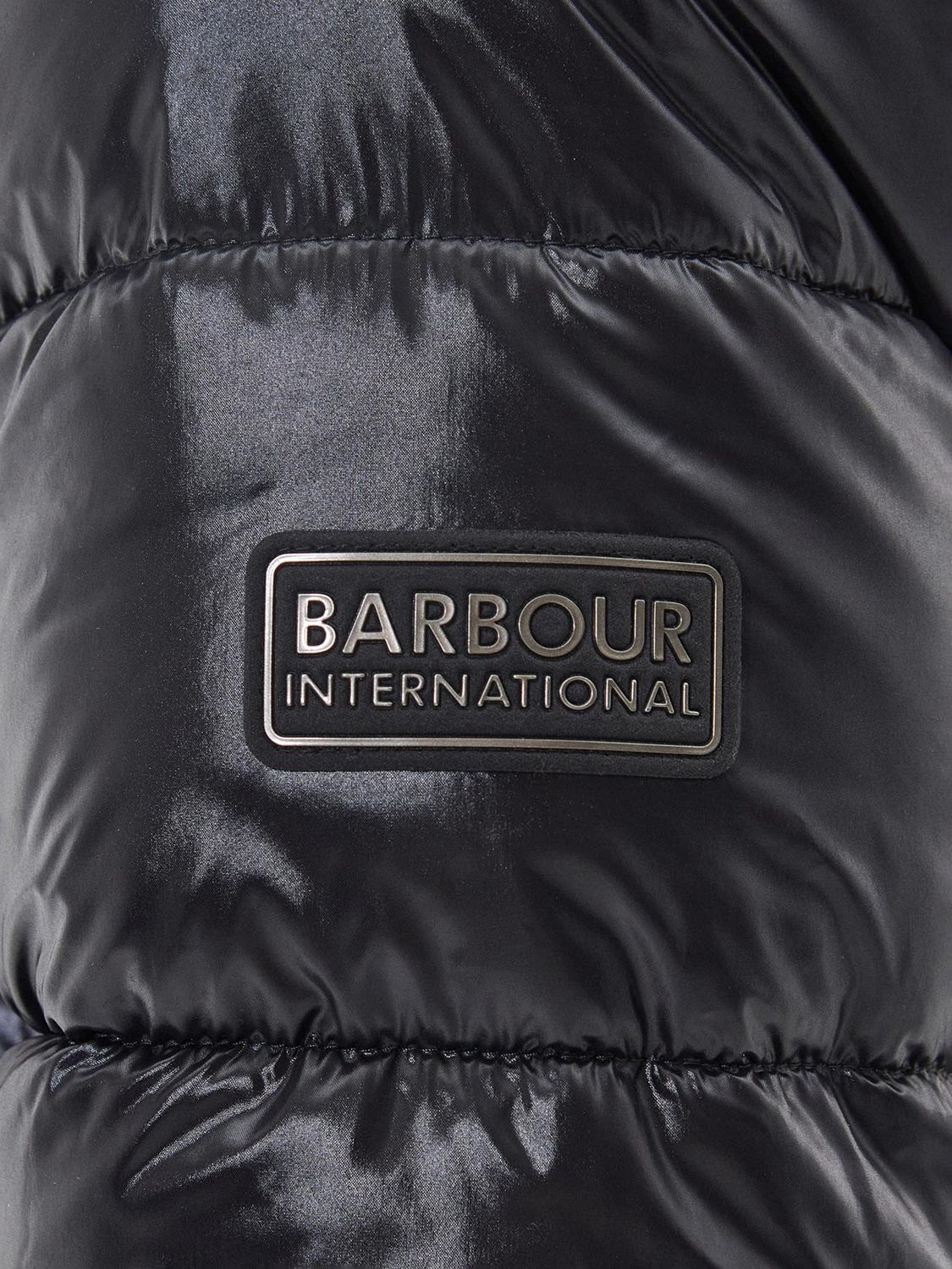 Barbour International Chicago Quilted Coat, Black