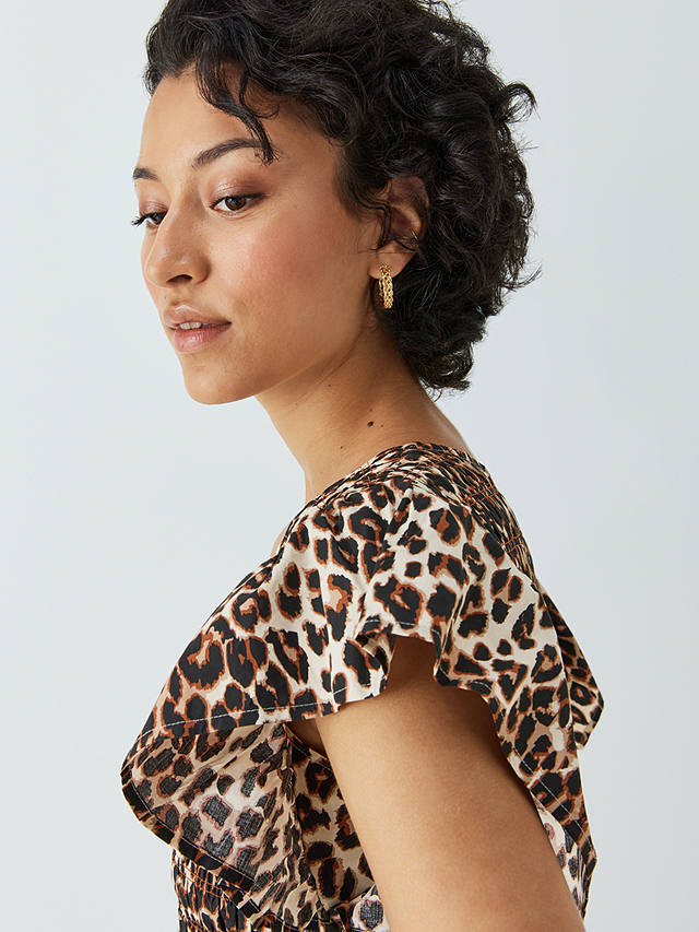 Rails Nala Cheetah Print Midi Dress, Brown
