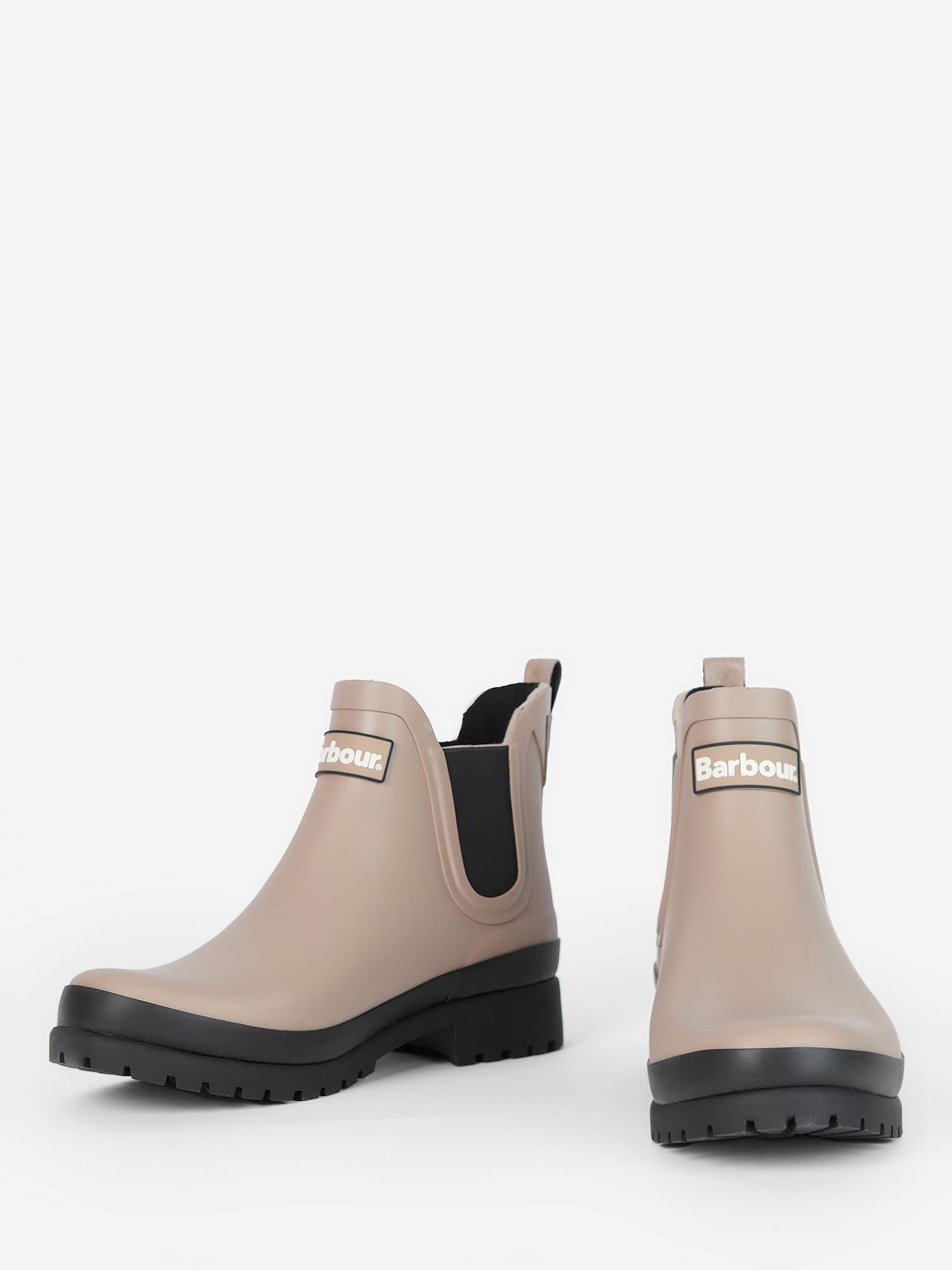 Barbour Mallow Chelsea Wellington Boots, Light Trench