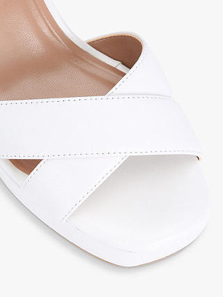 Carvela Serafina Platform Heel Sandals, White