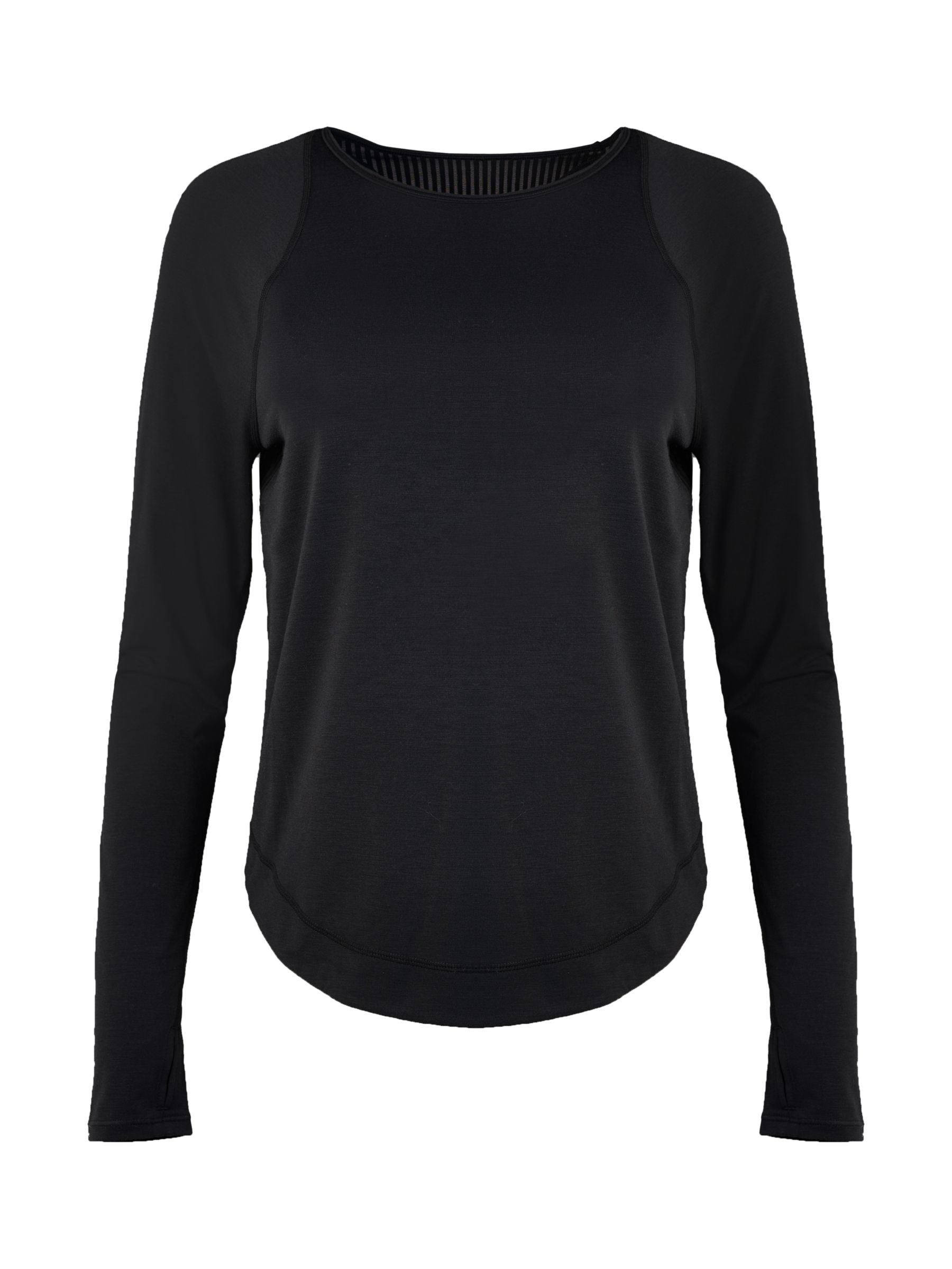 Sweaty Betty Breathe Easy Long Sleeve Top, Black