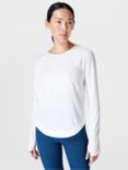 Sweaty Betty Breathe Easy Long Sleeve Top, White