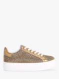 Kurt Geiger London Laney Embellished Trainers, Natural Beige