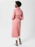 Hobbs Sophie Trench Coat, Pink