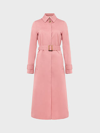 Hobbs Sophie Trench Coat, Pink