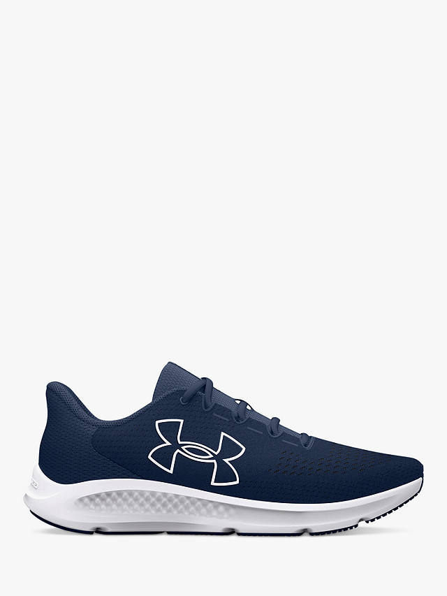Under Armour Charged Pursuit 3 Big Logo Men's Running Shoes, Academy/Academy/Wht