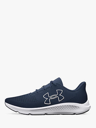 Under Armour Charged Pursuit 3 Big Logo Men's Running Shoes, Academy/Academy/Wht