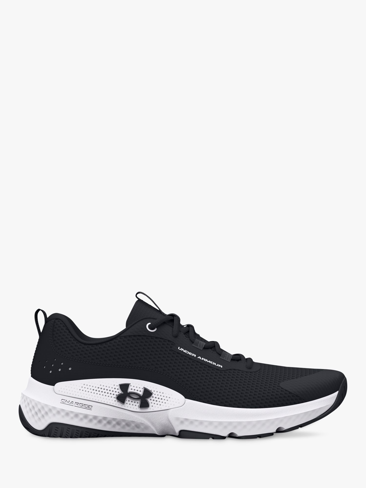 Under Armour Dynamic Select Women's Cross Trainers, Black/White/Black, 6