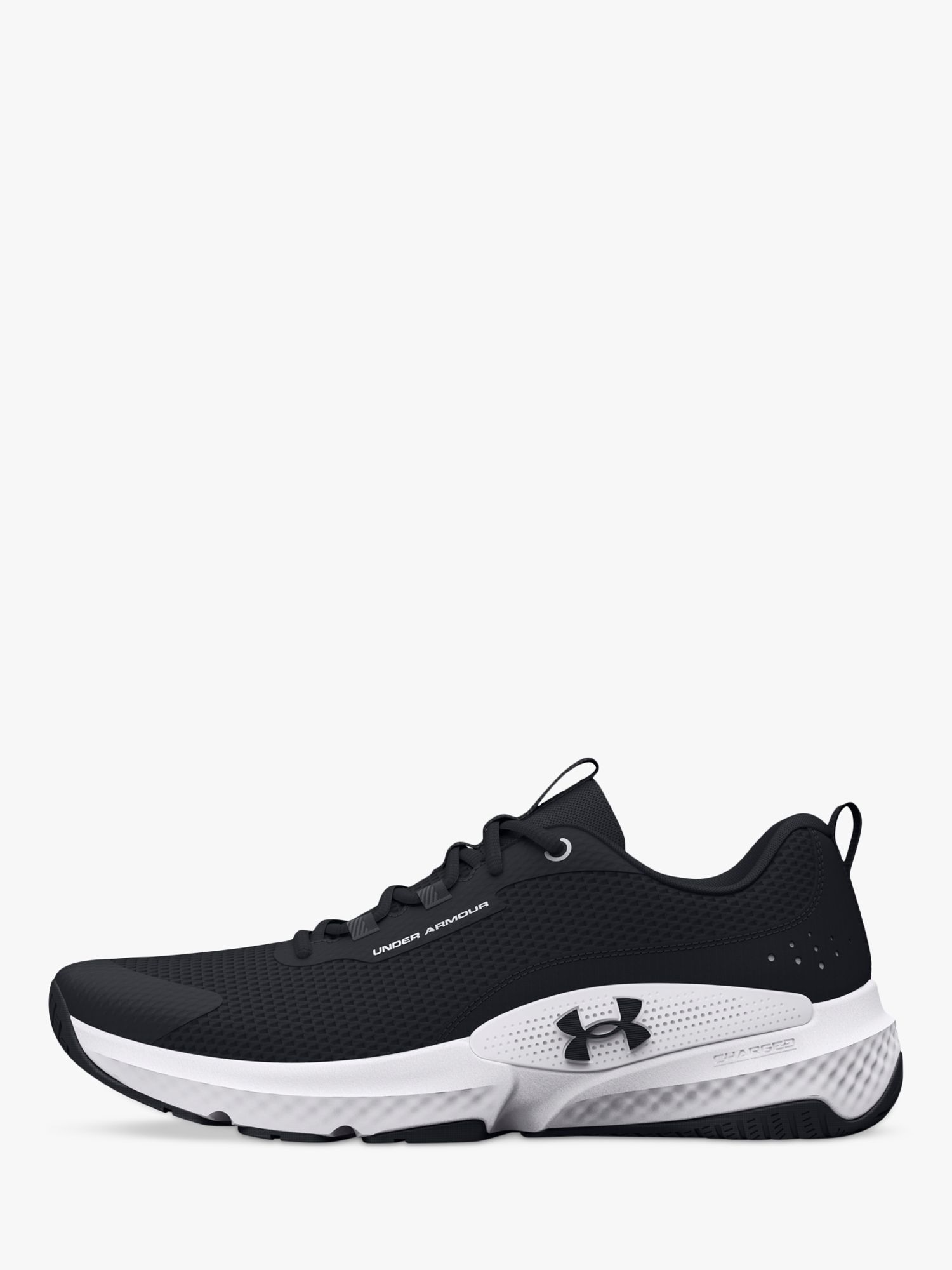 Under Armour Dynamic Select Women's Cross Trainers, Black/White/Black, 6