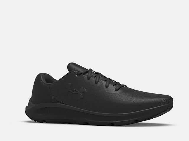 Under Armour Charged Pursuit 3 Men's Running Shoes, Black/Black