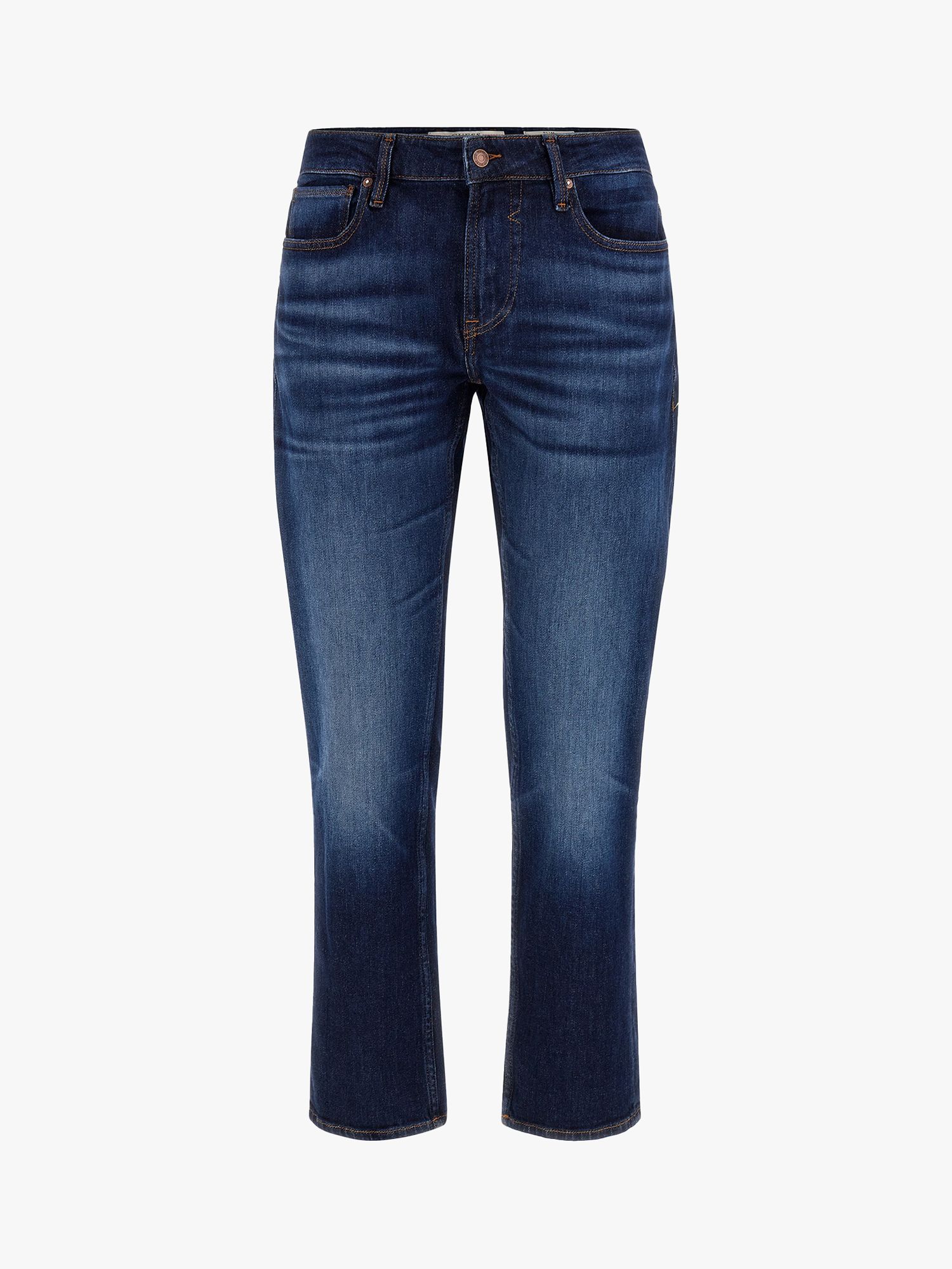 GUESS Angels Slim Fit Jeans, Carry Dark at John Lewis & Partners