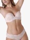 Wonderbra Glamour Strapless Push Up Bra, Pearl Beige