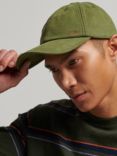 Superdry Vintage Embroidered Cap, Olive Khaki