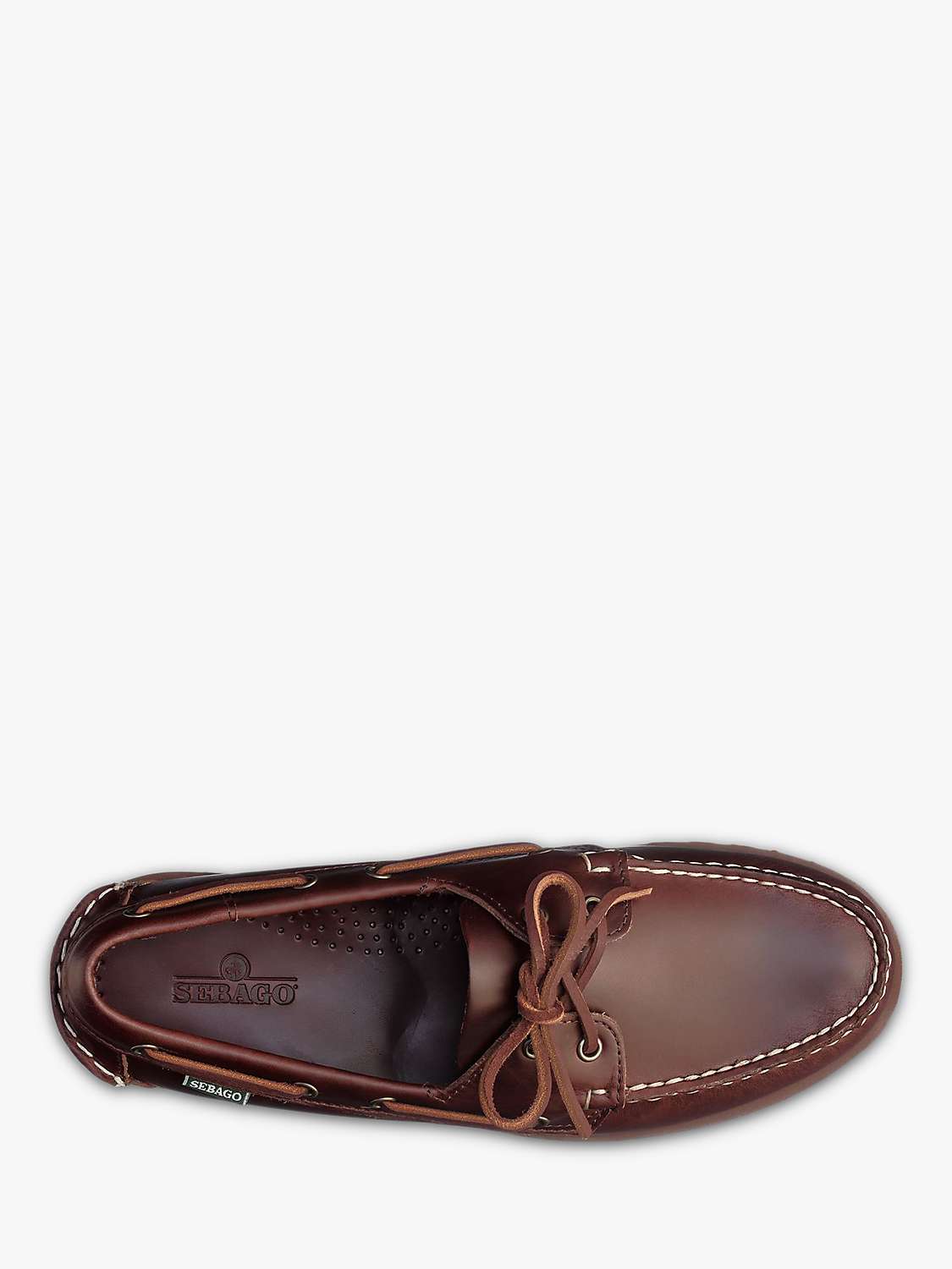 Buy Sebago Ranger Waxy Leather Boat Shoes Online at johnlewis.com