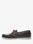 Sebago Dan Leather Boat Loafers, Blue Navy