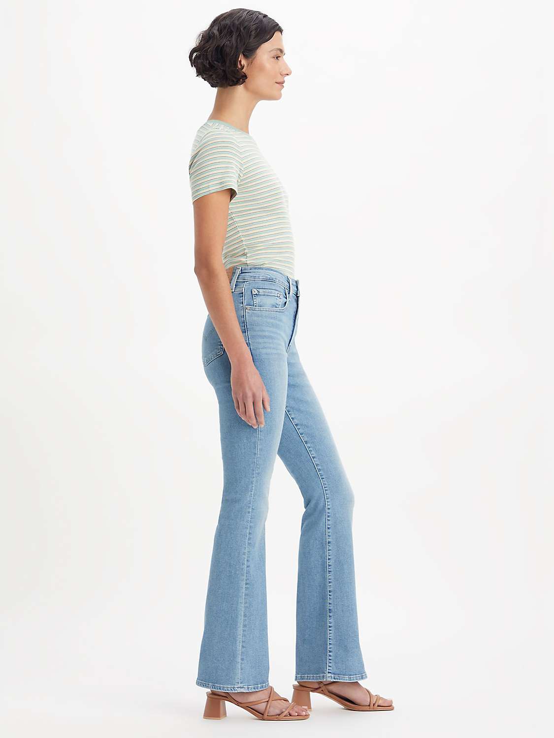 Buy Levi's 726 High Rise Flared Jeans Online at johnlewis.com