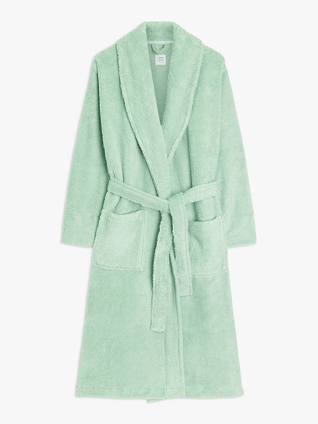 John Lewis Luxury Towelling Robe, Green