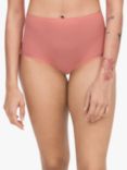 Chantelle Soft Stretch High Waisted Knickers, Peach Delight