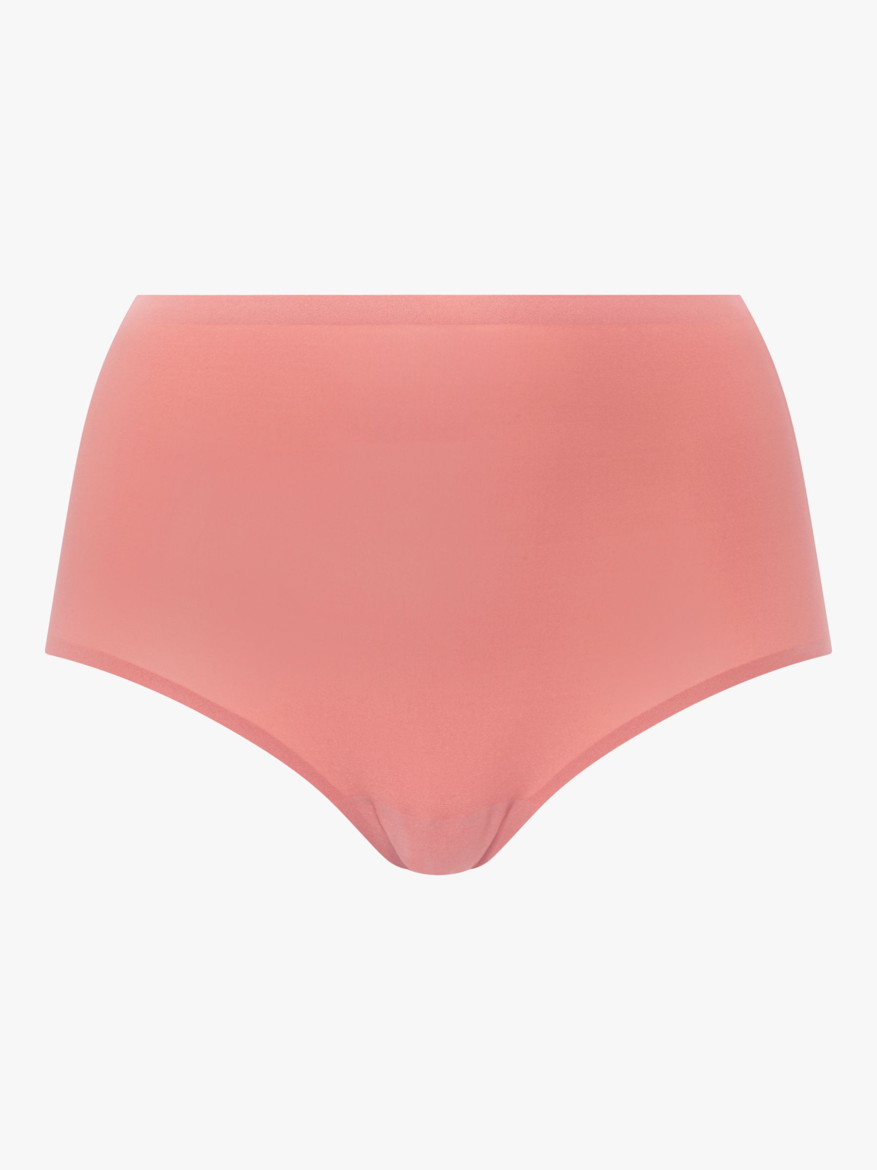 Chantelle Soft Stretch High Waisted Knickers, Peach Delight at