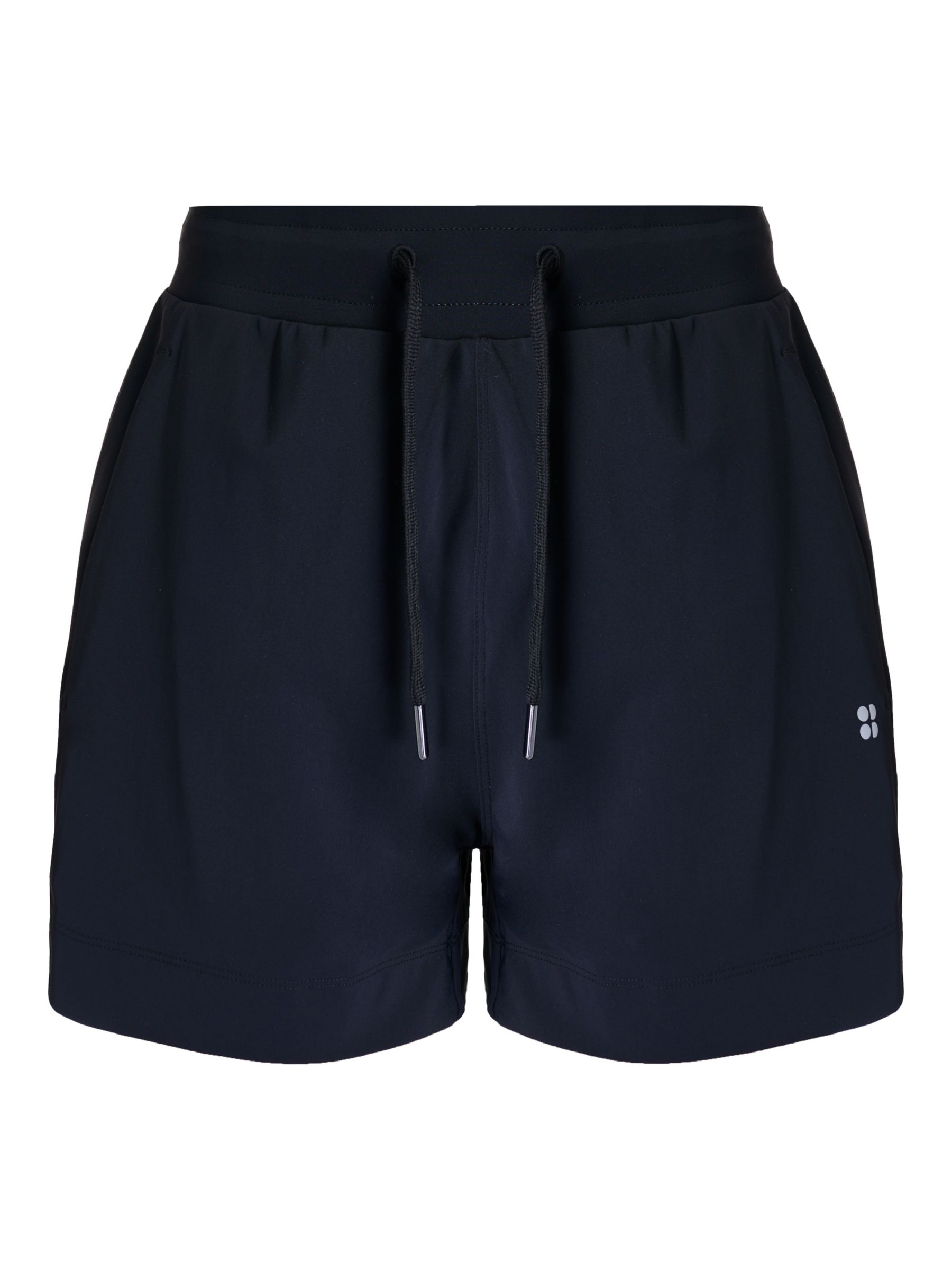 Sweaty Betty Power 9 Biker Shorts, Black at John Lewis & Partners