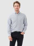 Rodd & Gunn Gunn Oxford Cotton Slim Fit Long Sleeve Shirt, Tarmac