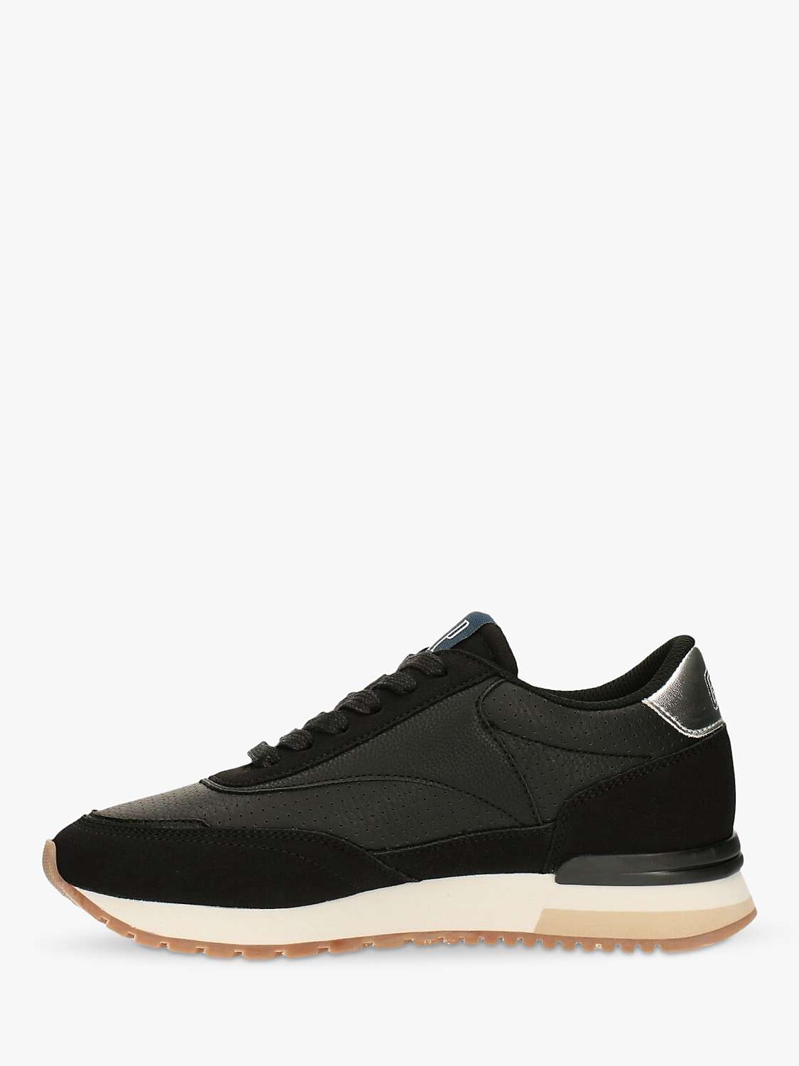 Buy Gap Kids' New York Lace Up Trainers, Black Online at johnlewis.com
