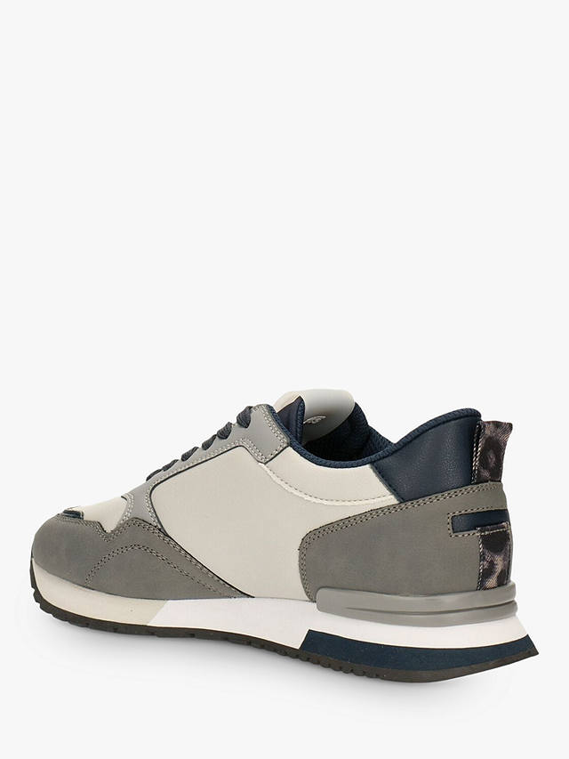 Gap Kids' New York II Lace Up Trainers, Antique Pewter
