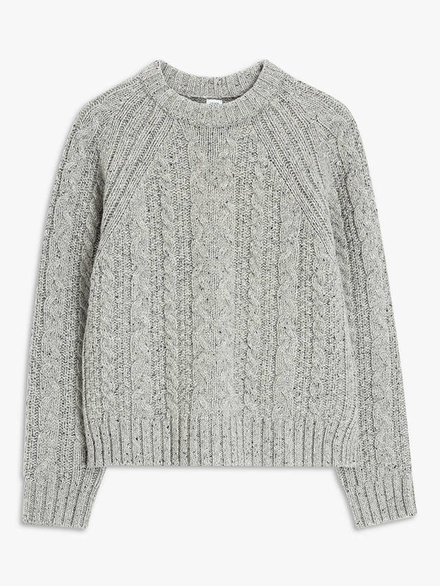 John Lewis Donegal Cable Knit Jumper at John Lewis & Partners