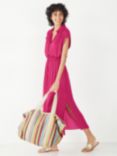 HUSH Kalani Midi Dress, Magenta