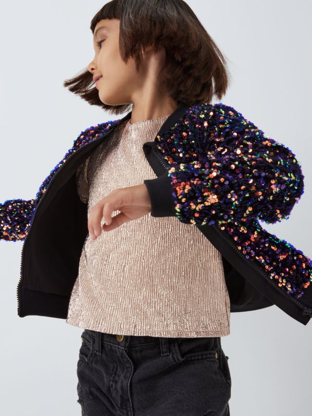 Sequin jacket clearance for kids