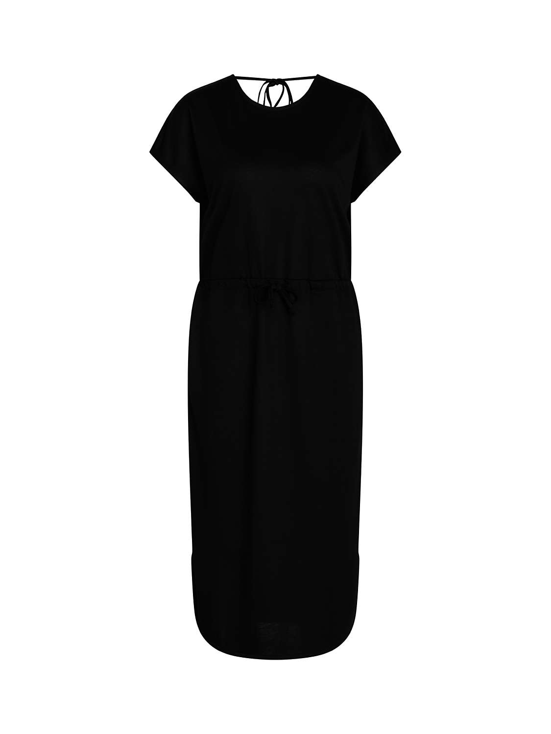Buy Noa Noa Nynne Fitted Midi Dress, Black Online at johnlewis.com