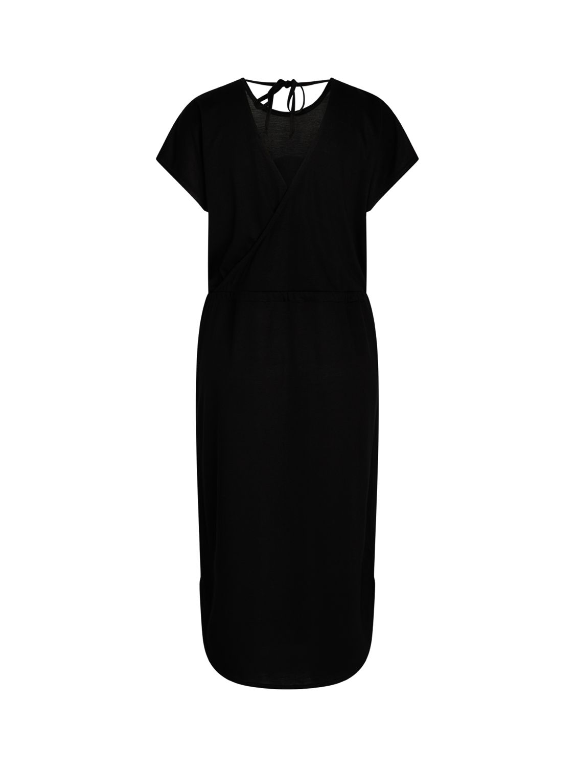 Noa Noa Nynne Fitted Midi Dress, Black at John Lewis & Partners