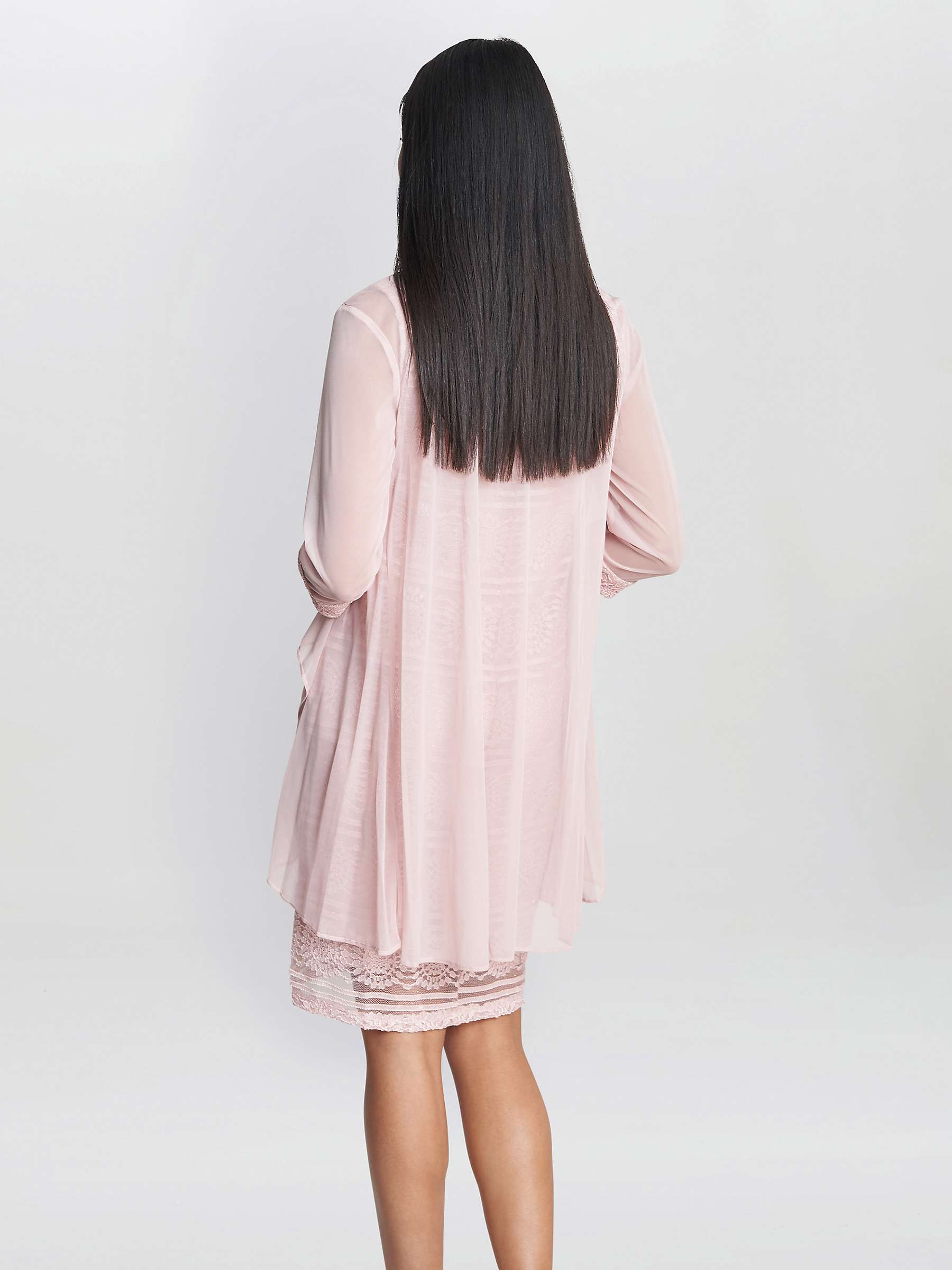Buy Gina Bacconi Anastacia Dress, Rose Pink Online at johnlewis.com