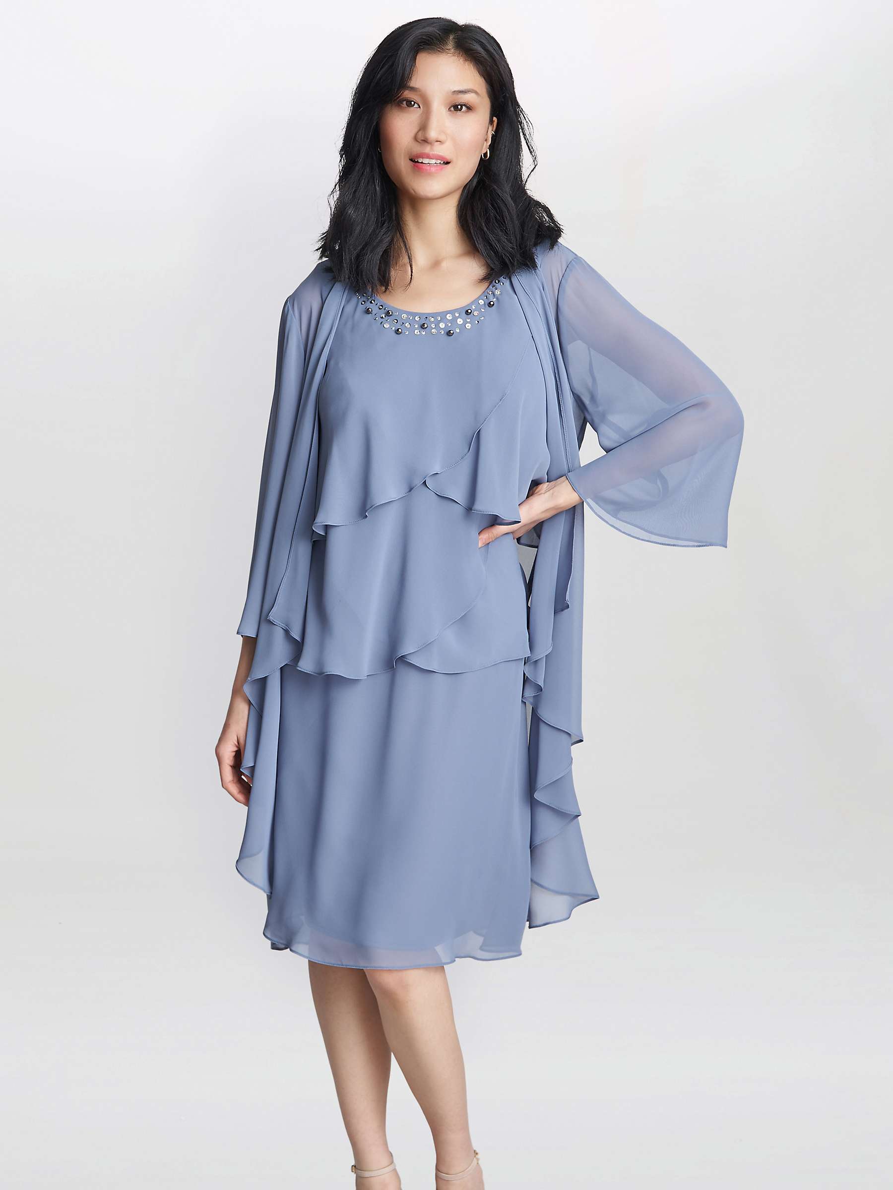 Buy Gina Bacconi Lois Jacket and Embellished Dress, Perri Online at johnlewis.com