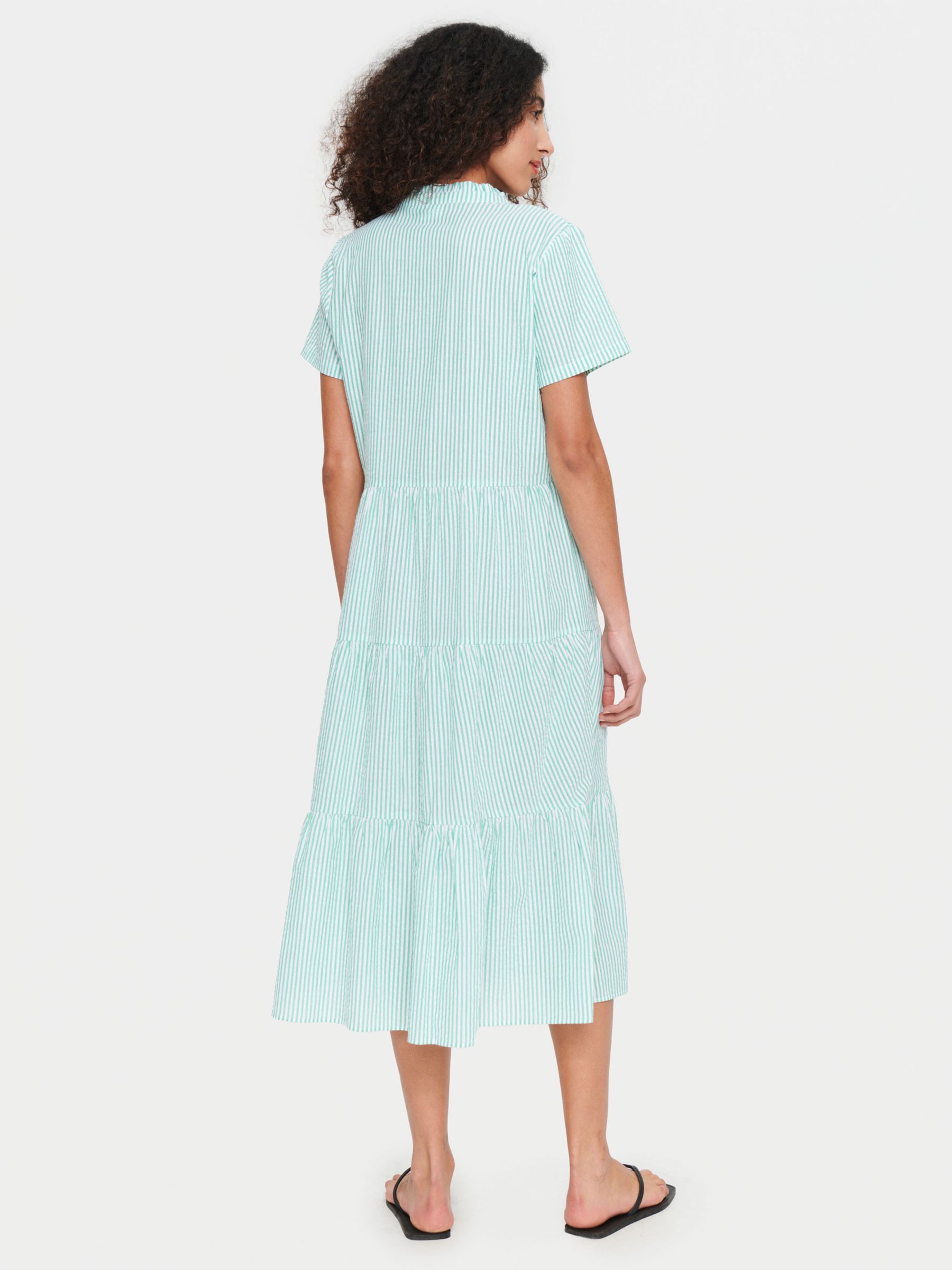 Buy Saint Tropez Elmiko Maxi Dress, Deep Mint Online at johnlewis.com