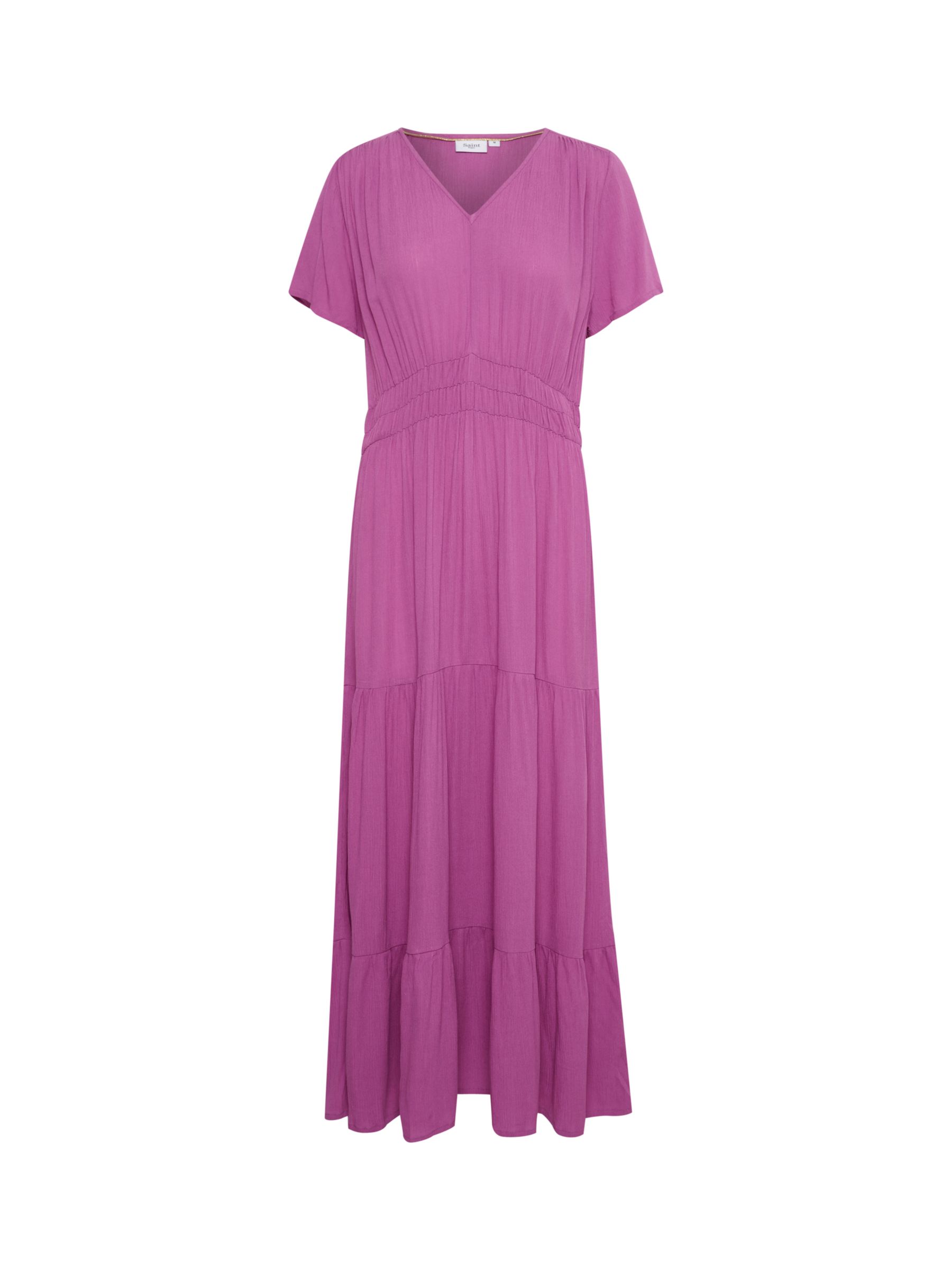 Buy Saint Tropez Ugetta Dress, Radiant Orchid Online at johnlewis.com