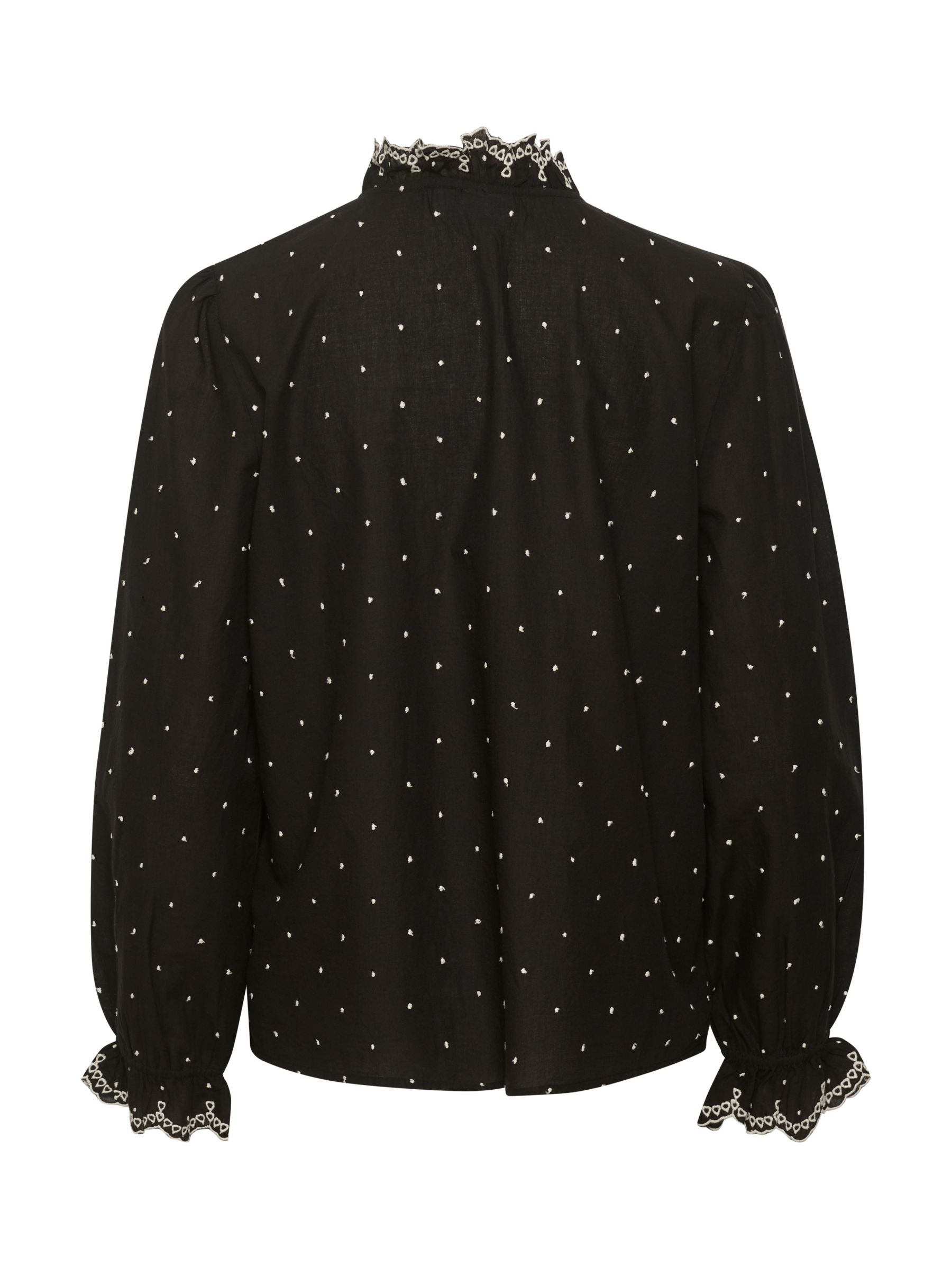 Buy Saint Tropez Tabea Shirt, Black Online at johnlewis.com