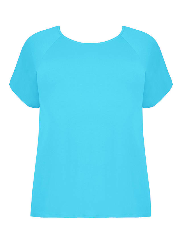 Live Unlimited Curve Flutter Sleeve T-Shirt, Blue